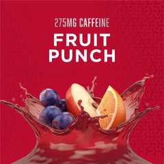 BSN mixed fruit punch drink in shaker demonstrating quick mixability