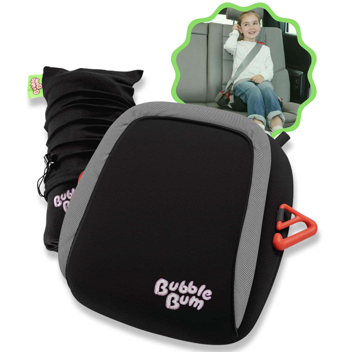 bubblebum front packaging showing compact lightweight portability benefit