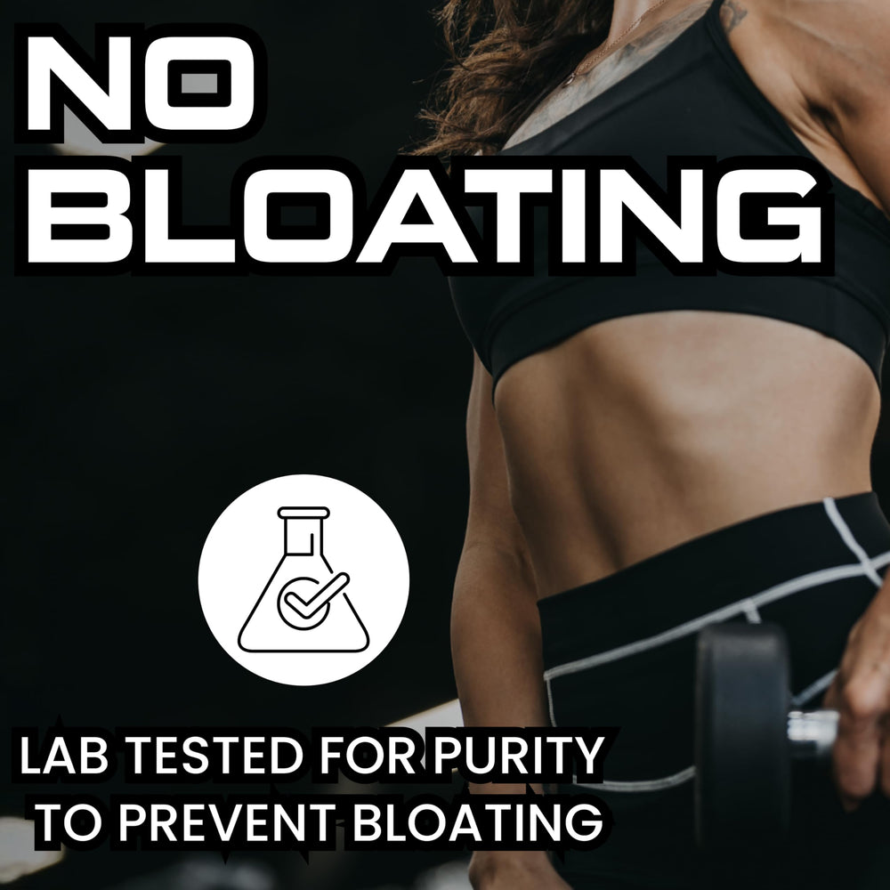 Bucked Up powder poured into shaker bottle illustrating simple pre- or post-workout use