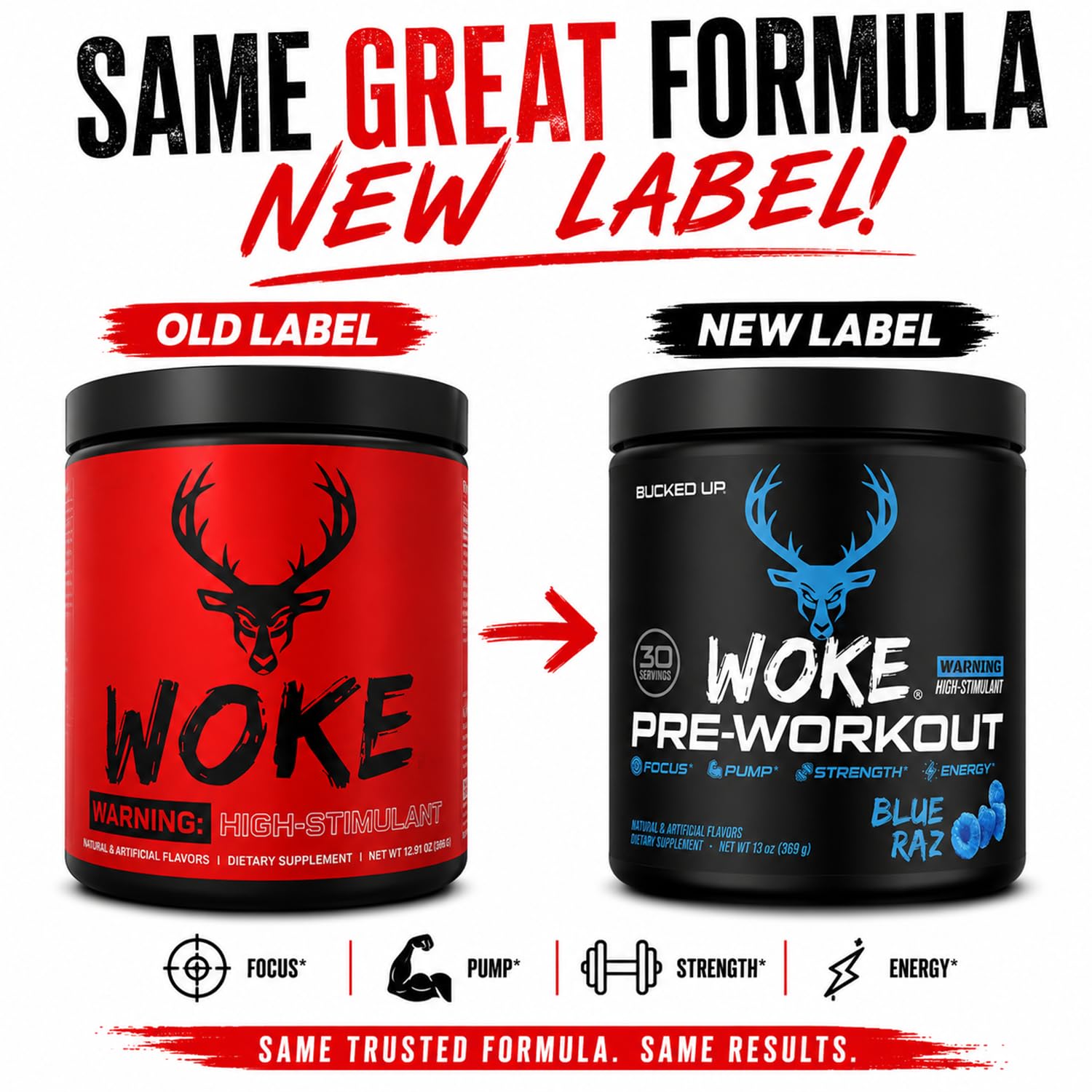 Bucked Up Woke mixed drink in shaker demonstrating fast dissolving and vivid color