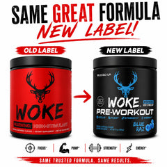 Bucked Up Woke mixed drink in shaker demonstrating fast dissolving and vivid color
