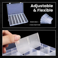 Budreu close-up of removable divider emphasizing customizable compartment sizes benefit