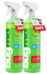 BugMD bottle front label shows product name and 32 oz size, clear identification benefit