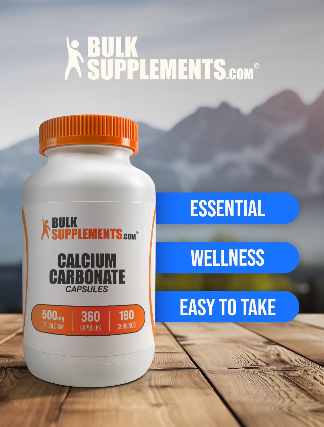 BulkSupplements label close-up highlighting cGMP compliance and third-party testing