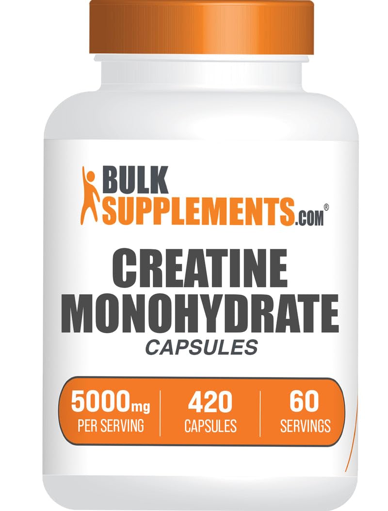 BulkSupplements front packaging showing bottle and label for easy identification