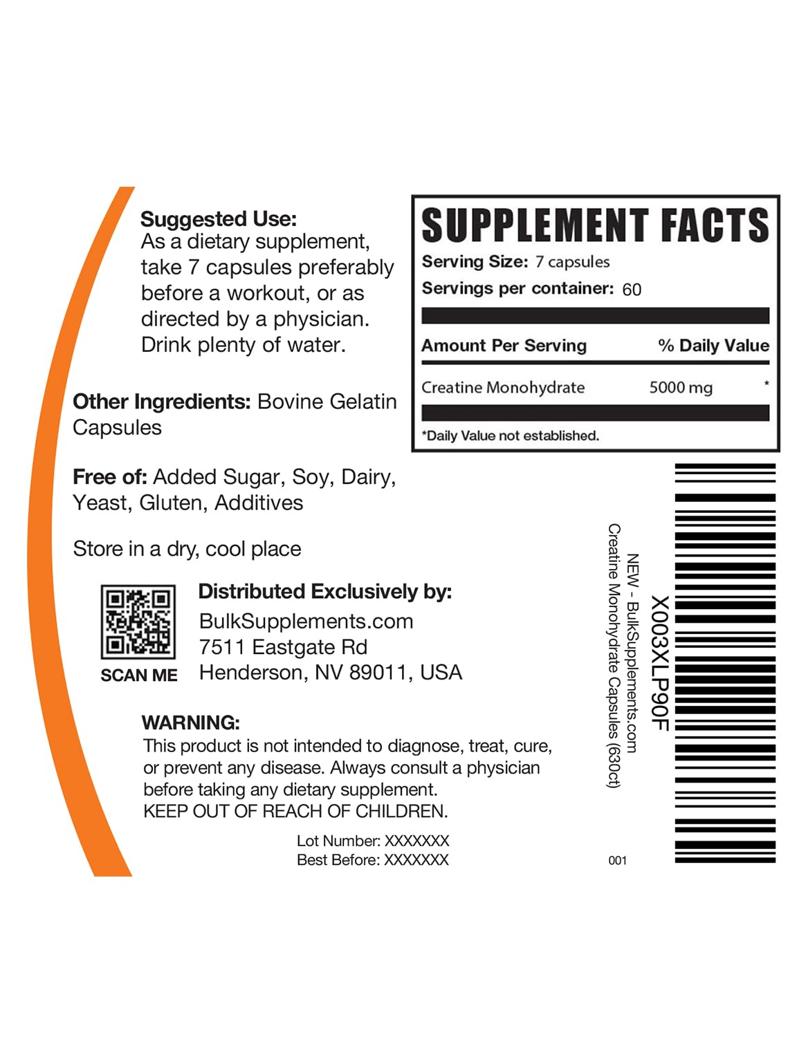 BulkSupplements athlete taking a capsule demonstrating simple on-the-go dosing