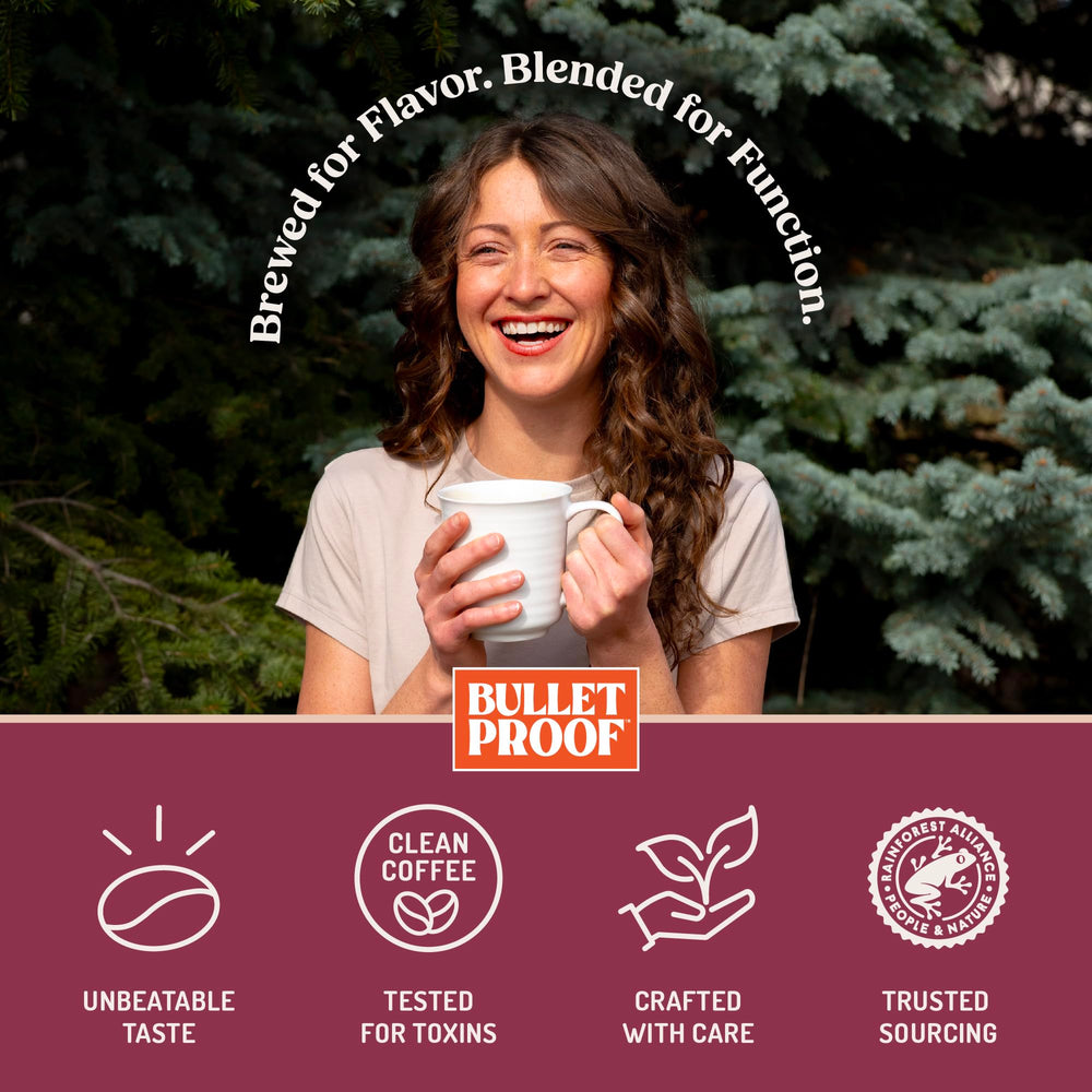 Bulletproof pour-over brewing in action demonstrating clean extraction and optimal flavor benefits