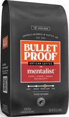 Bulletproof The Mentalist front packaging showing brand and roast for confident selection