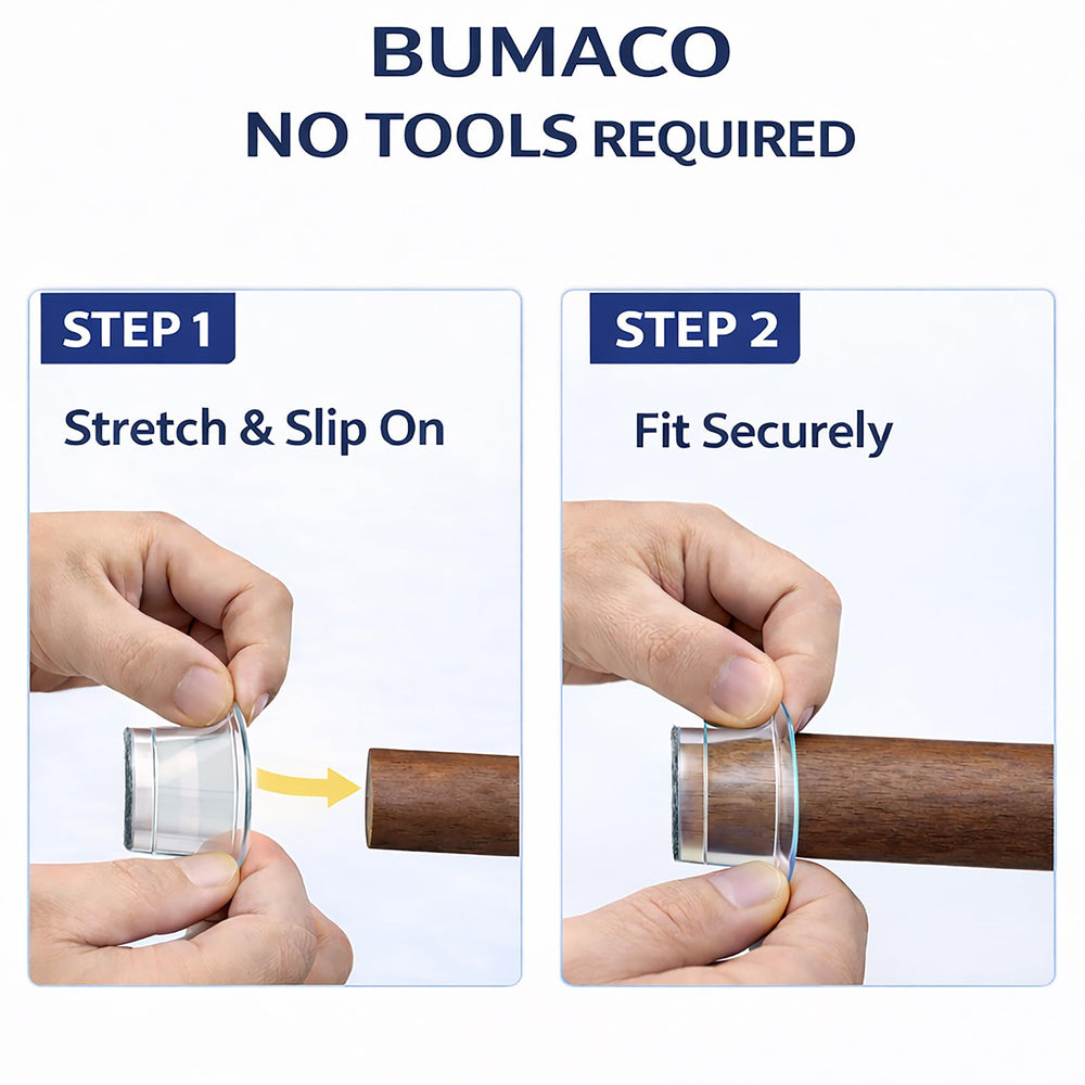 BUMACO washable under tap showing easy rinsing to restore clean appearance