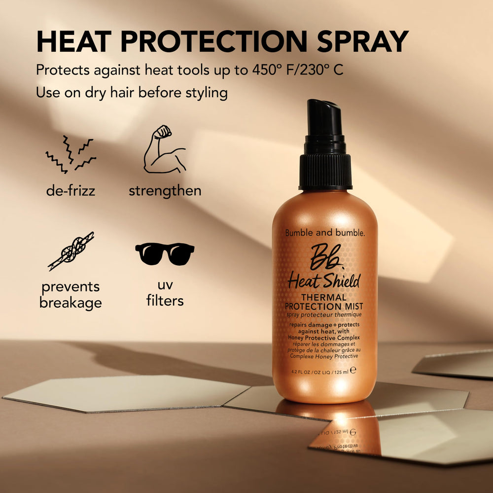 Bumble and bumble protecting lengths and ends to prevent breakage