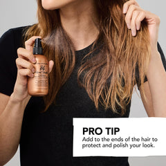 Bumble and bumble fine mist texture protecting strands without weight