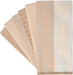 Bumble Towels being used to dry dishes demonstrating quick water pickup