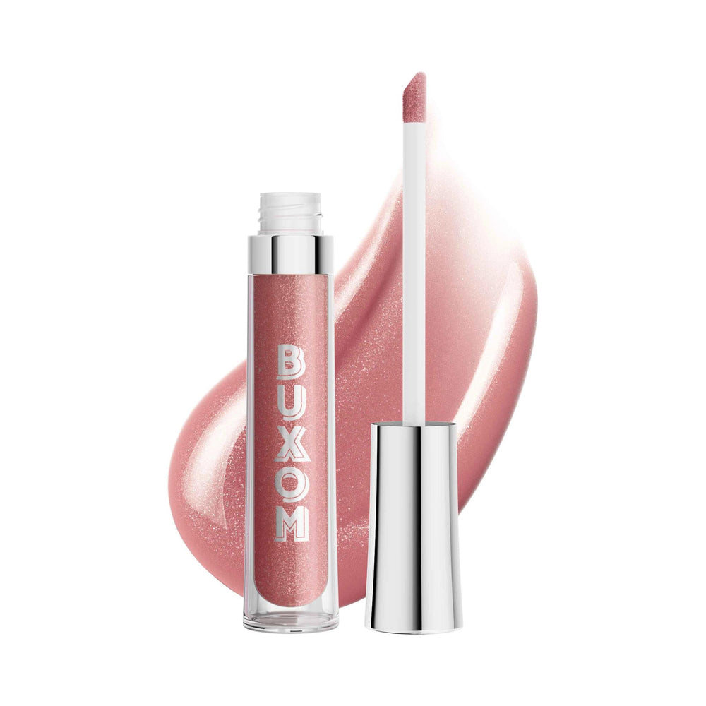 BUXOM Sugar front packaging showing glossy tube and label, highlights product appeal