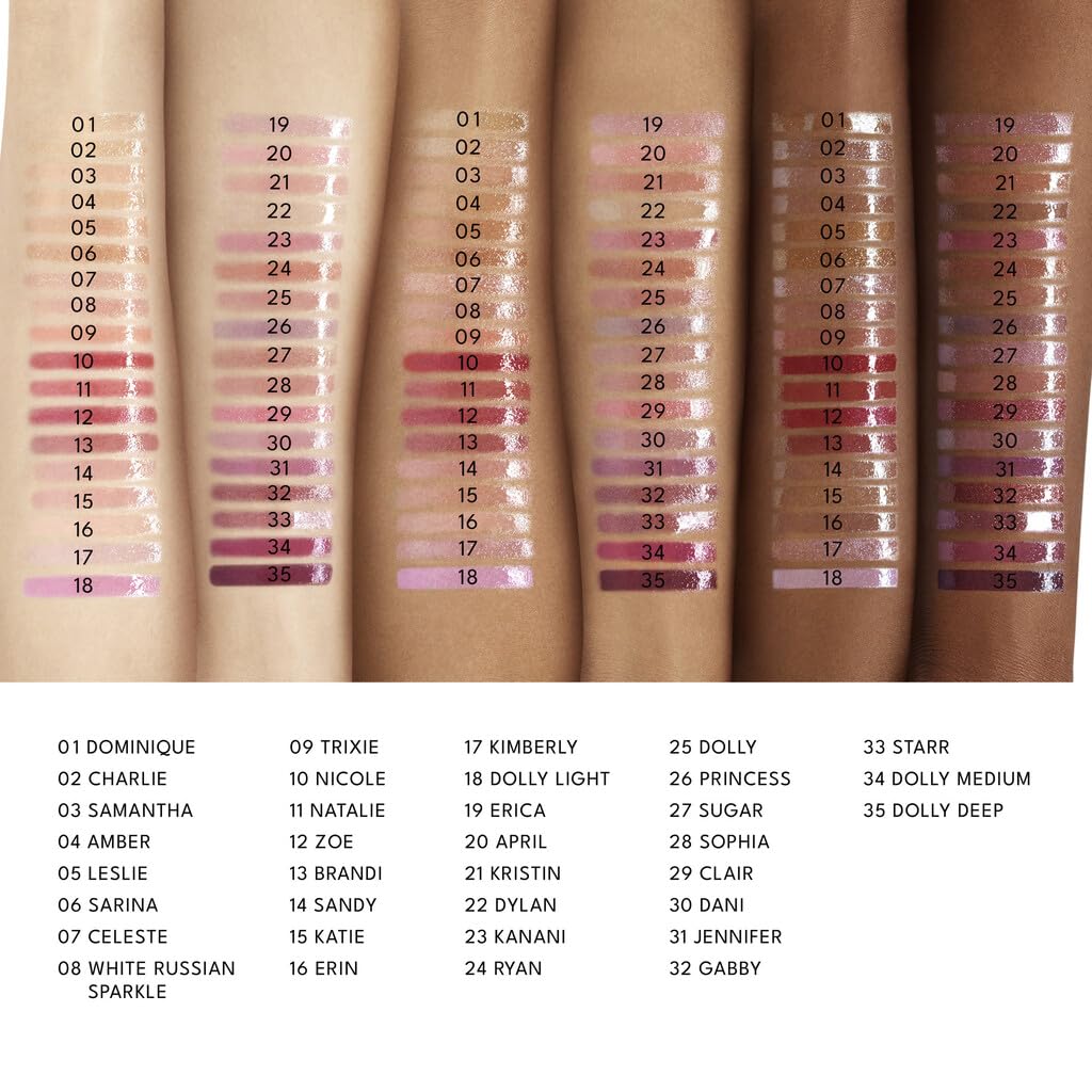 BUXOM Sugar paired with lip liner demonstrating layering for defined fuller lips