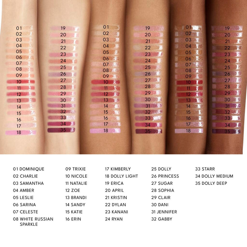 BUXOM Sugar paired with lip liner demonstrating layering for defined fuller lips