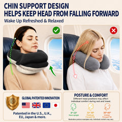 BUYUE side pocket storing eye mask for convenient accessory access