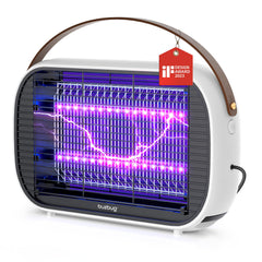 Buzbug front view showing sleek square profile and plug-in convenience