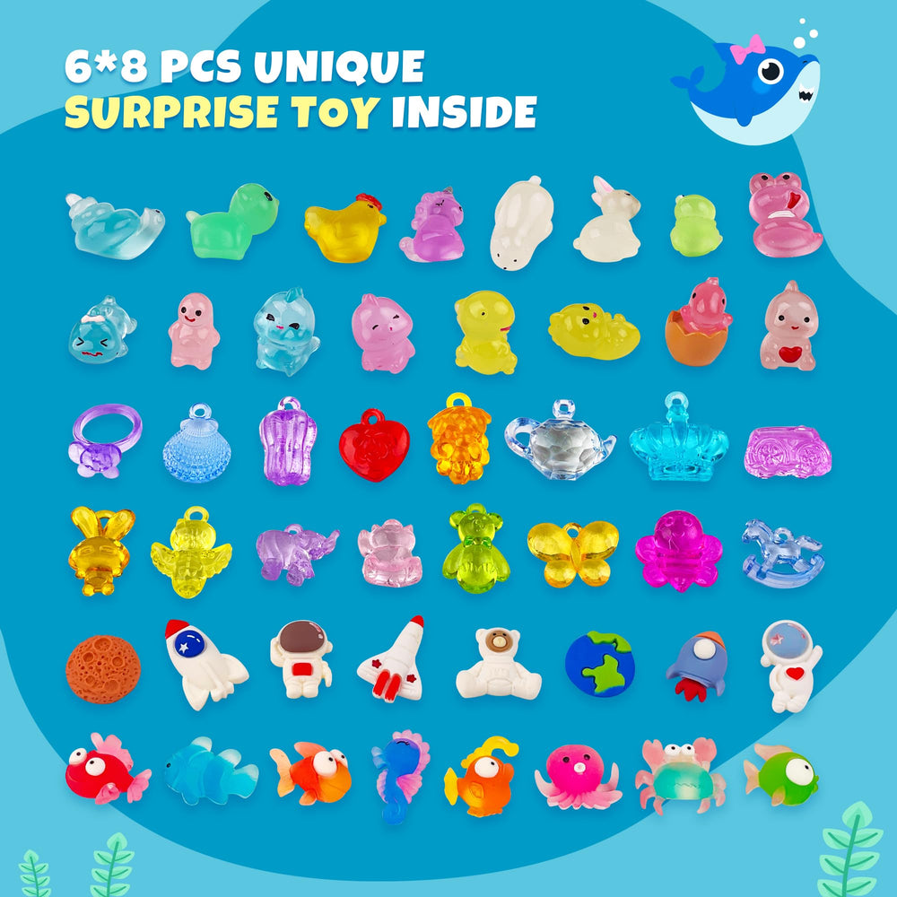 BYGGVIR surprise toy closeup revealing collectible figure and boosting bath engagement