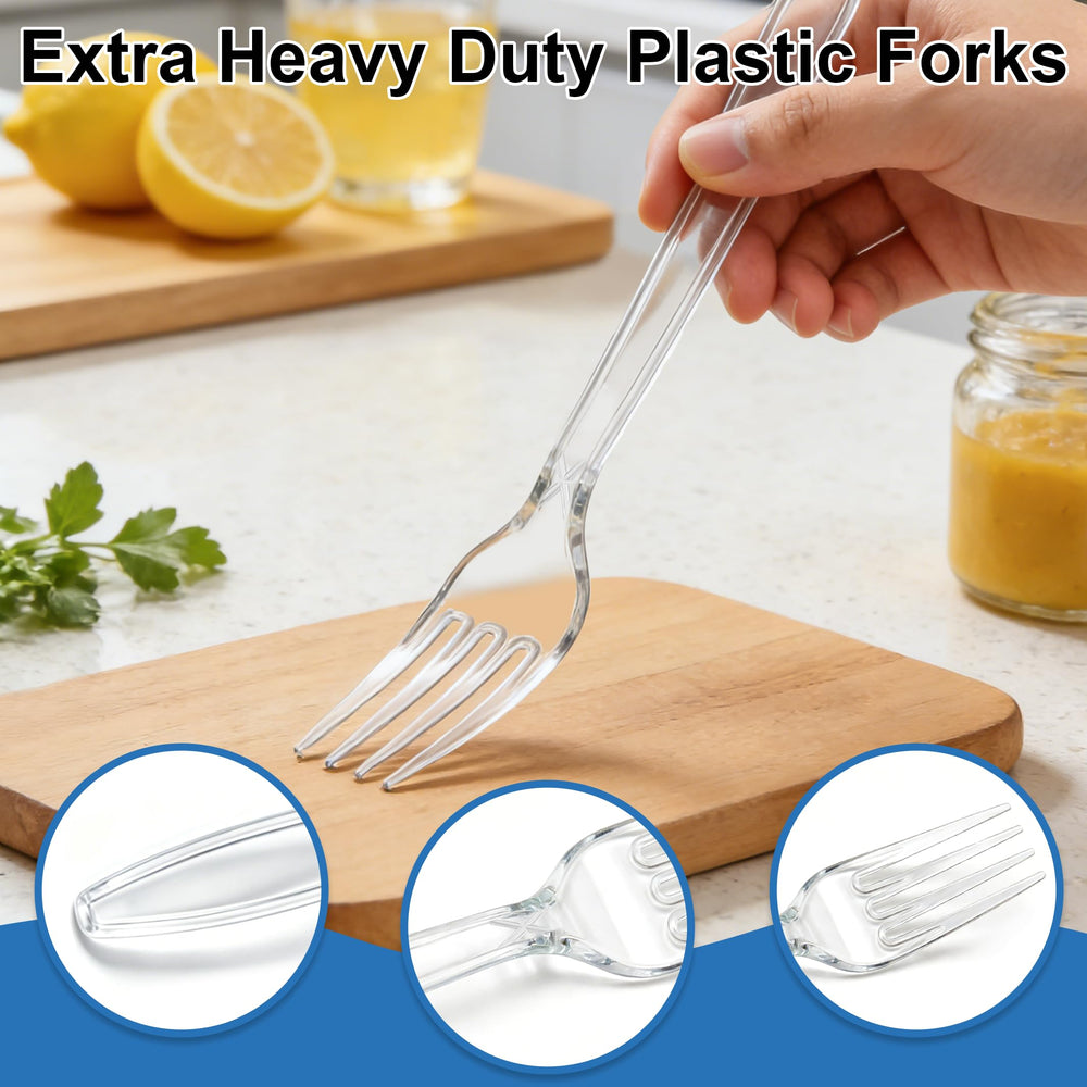 BYSNOW fork handle texture detail conveying comfortable grip and durability