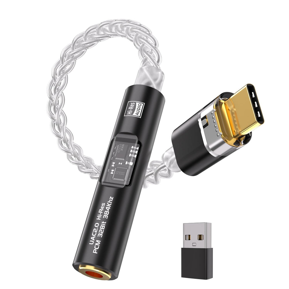 BZINK adapter front aluminum casing showing durable build and portability