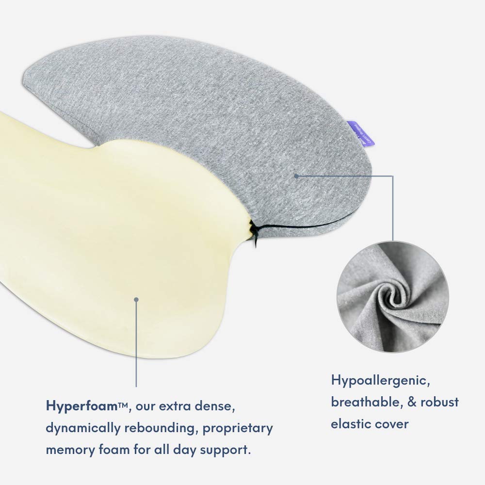 C CUSHION LAB adjustable strap fastened to a chair for secure support