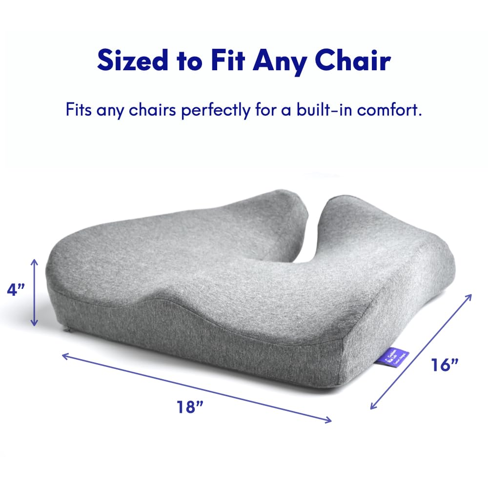 C CUSHION LAB on a wheelchair seat enhancing seated comfort and stability