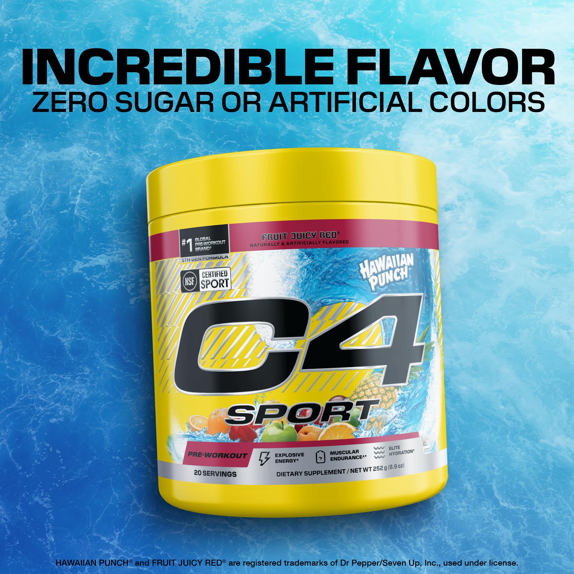 athlete using C4 Sport in gym showing pre-workout energy and focus benefit