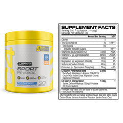 C4 Sport scoop texture closeup highlighting mixability and consistency
