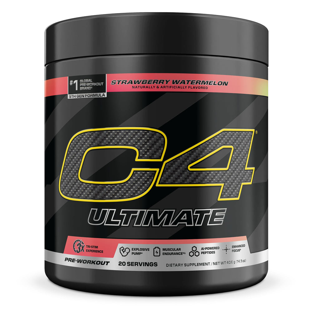 C4 front packaging showing brand and zero sugar label, clear product benefit