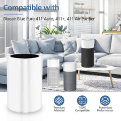 Cabiclean filter angled view highlighting build quality and easy installation benefit