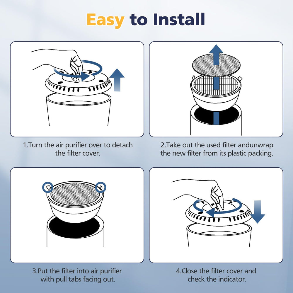 Cabiclean filter edge seal detail demonstrating secure fit and minimized bypass