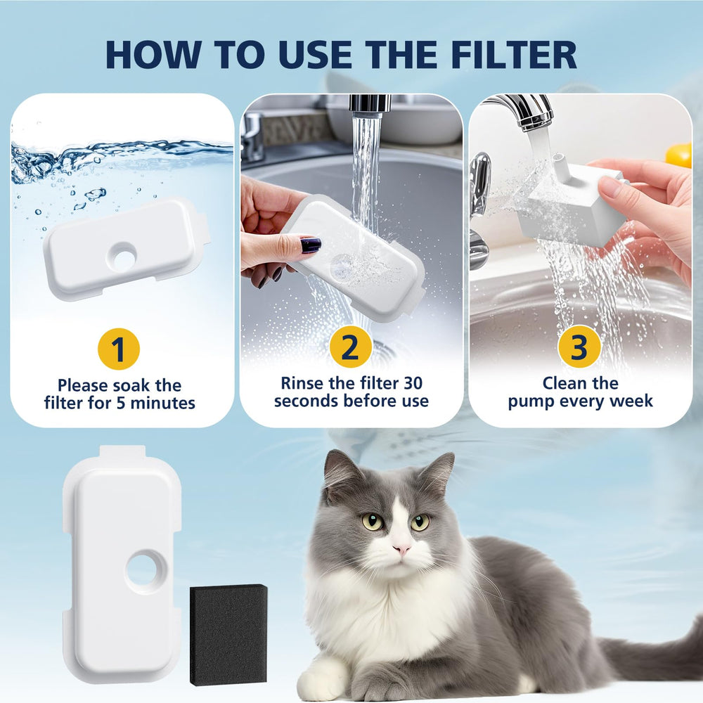 Cabiclean filter beside a ruler for size scale and correct fit assurance
