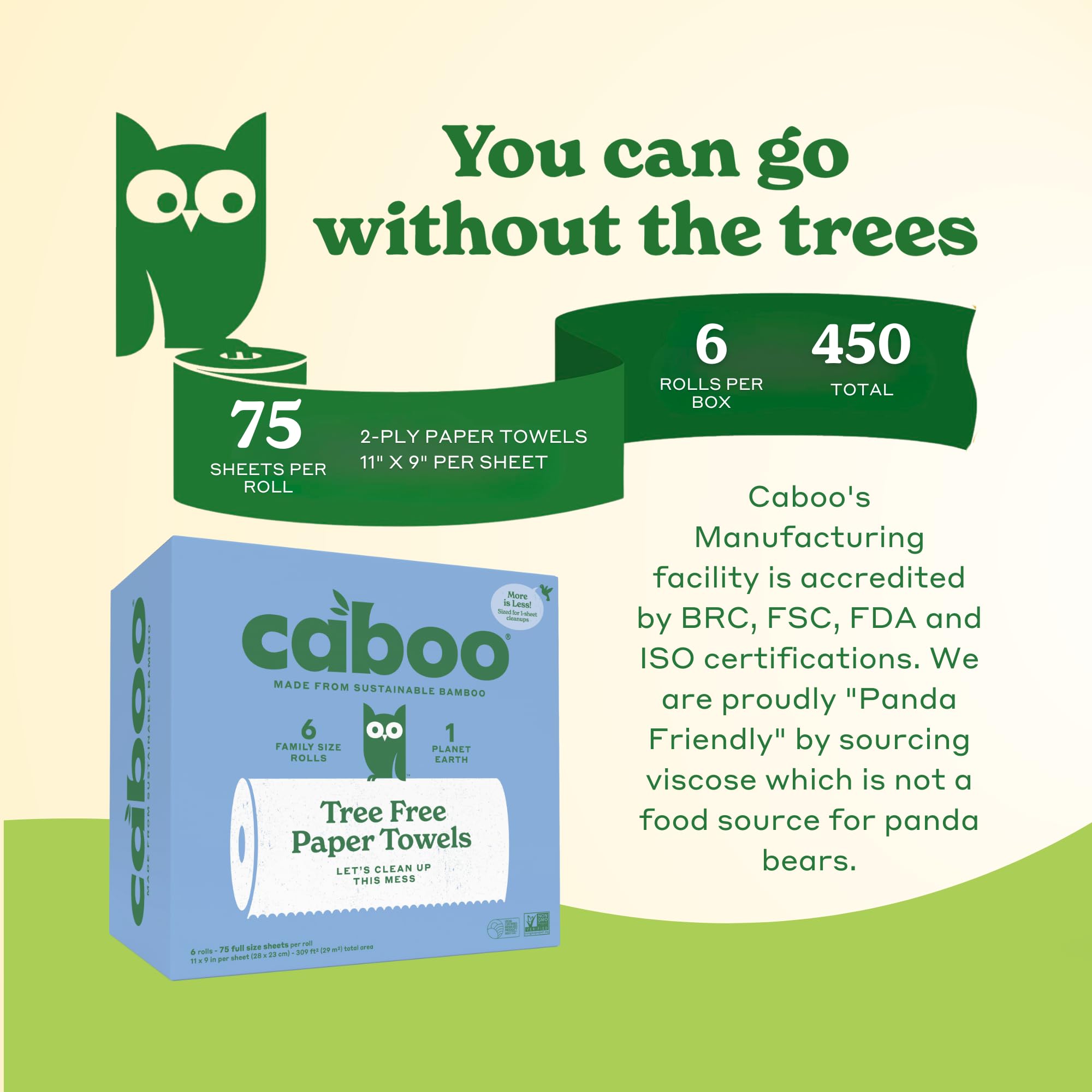 Caboo towel on compost pile demonstrating biodegradability benefit