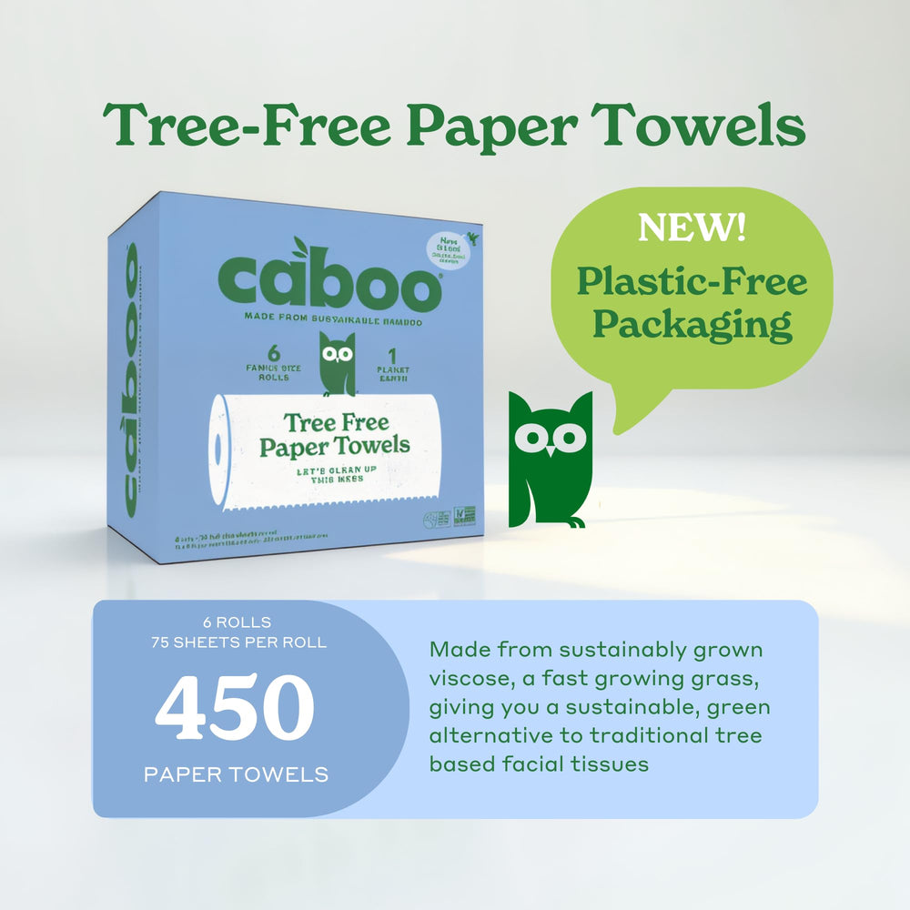 Caboo towel in kitchen use wiping countertop for quick cleanup
