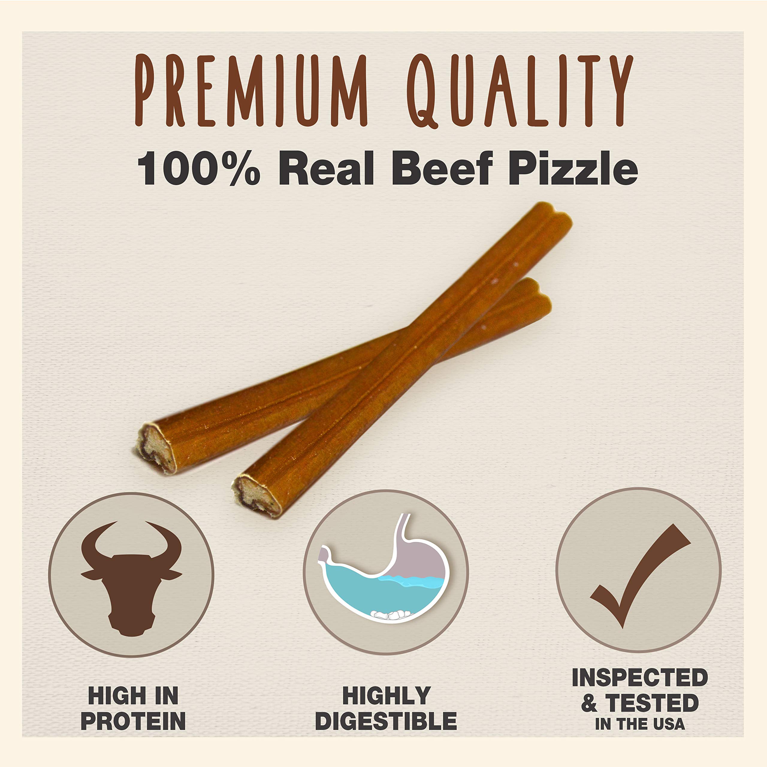 Cadet single stick close-up highlighting size and durability for long-lasting chewing