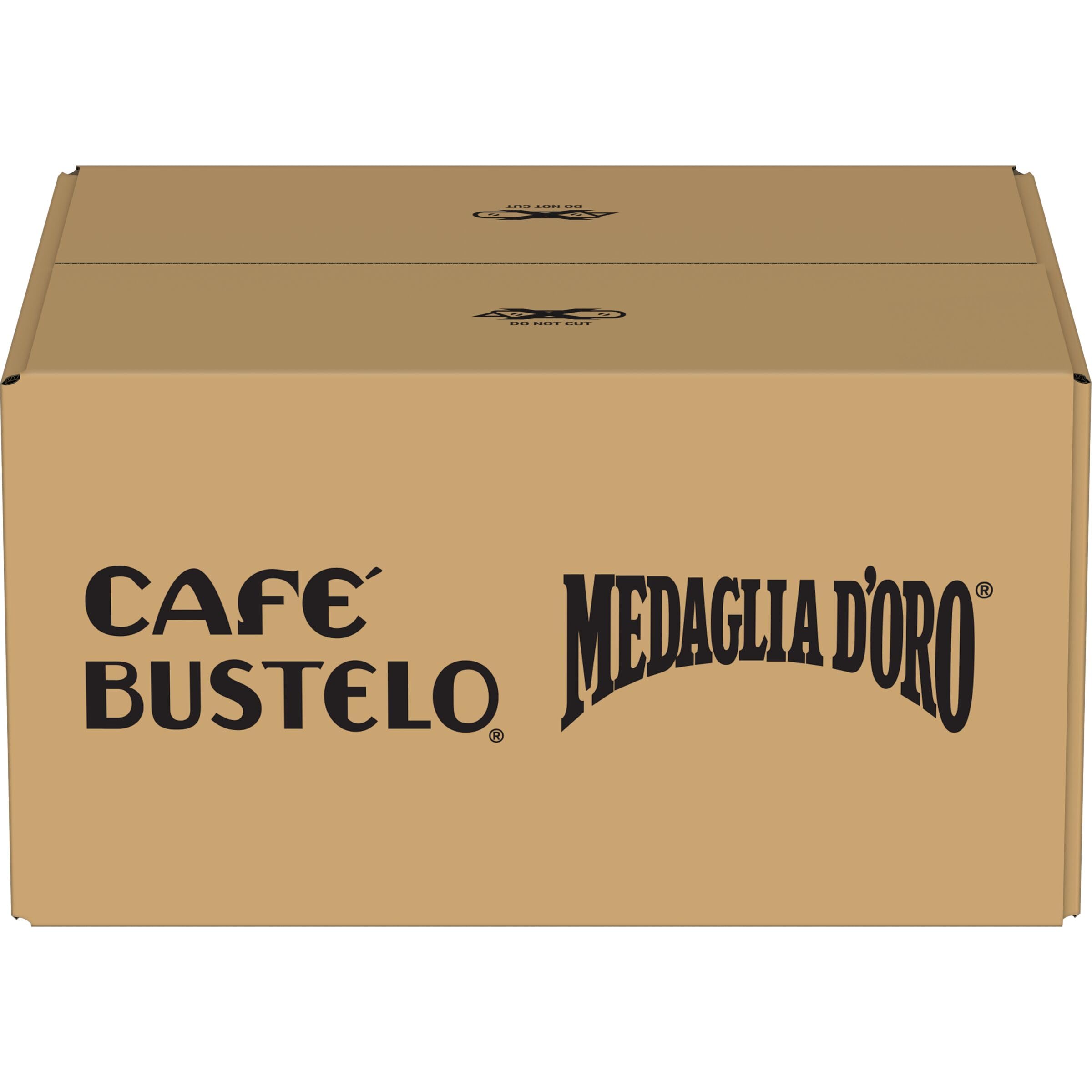Café Bustelo lifestyle scene on kitchen counter conveying quick, flavorful at-home cafecito