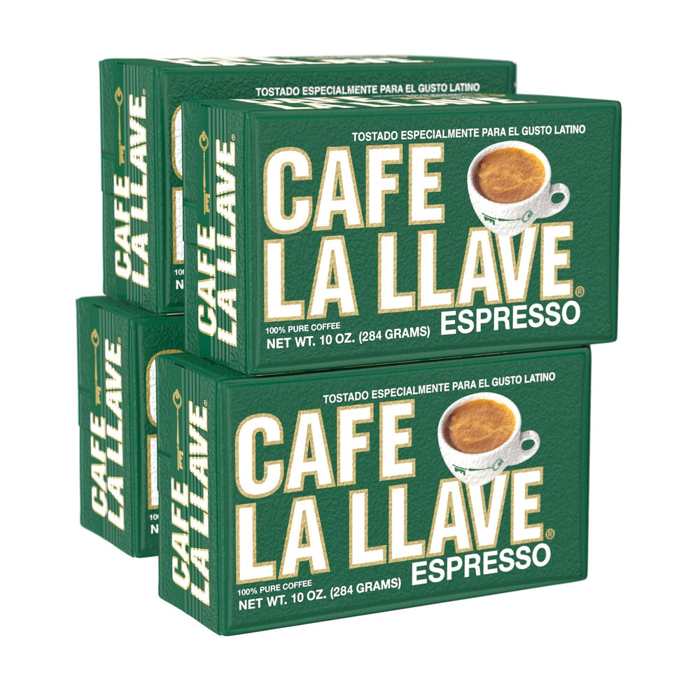 Cafe La Llave front packaging 10 oz brick showing bold label and convenience