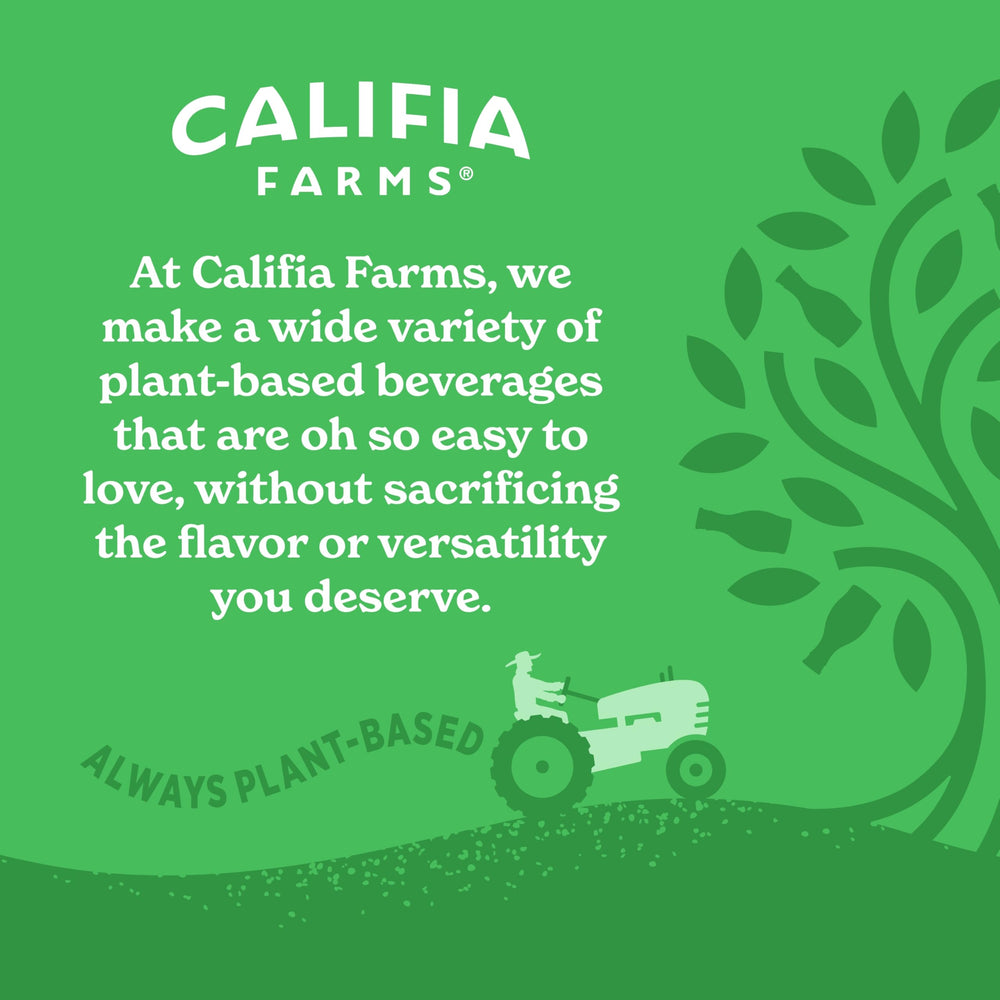 Six-pack of Califia Farms coconut milk cartons stacked for pantry-ready supply