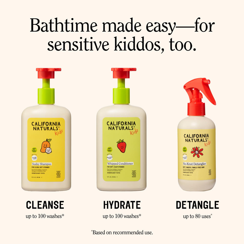 California Naturals product label with certifications showing hypoallergenic benefit