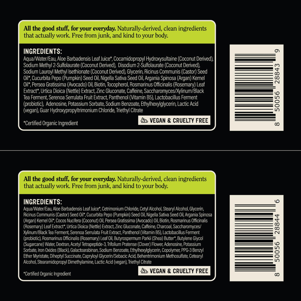 California Naturals bottle with cruelty-free certification badge