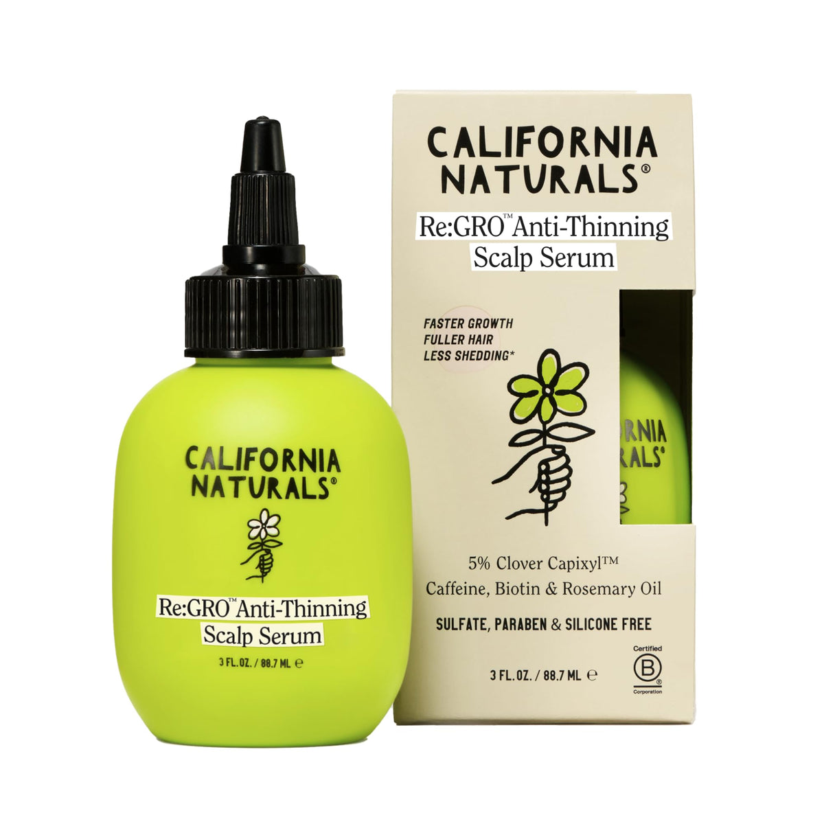 California Naturals front packaging showing product benefits and size