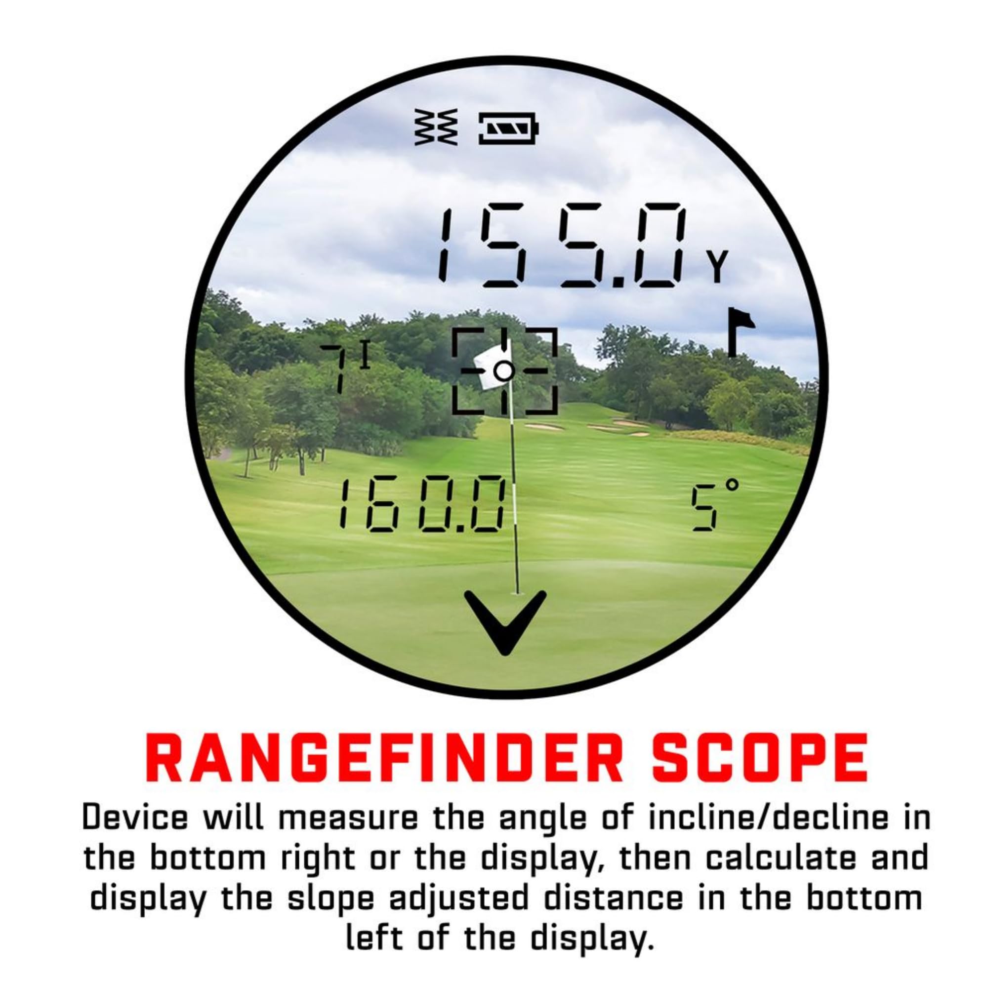 Callaway 300 Pro magnet detail showing secure cart mounting benefit