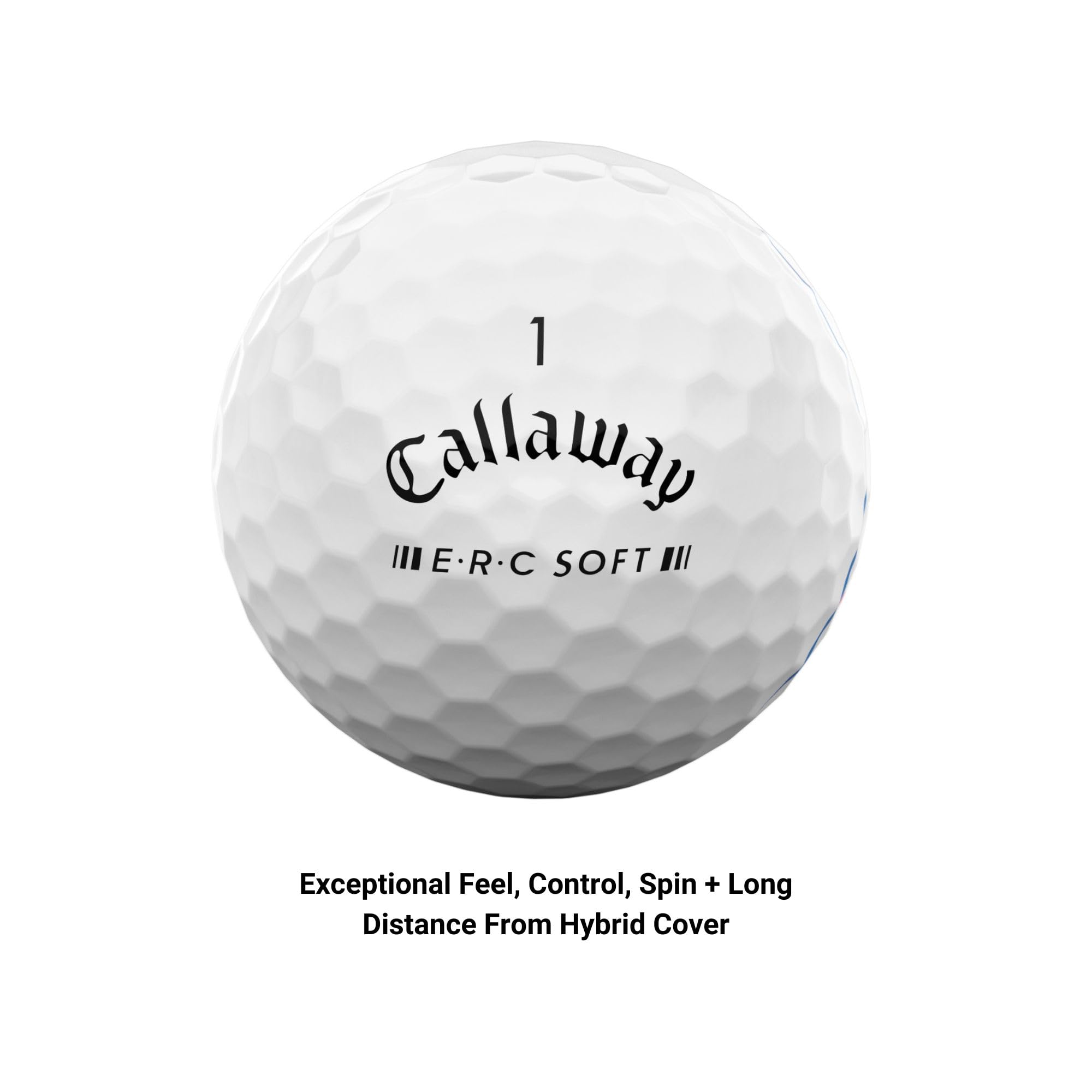 Callaway ERC Soft close-up of cover texture for improved short-game feel