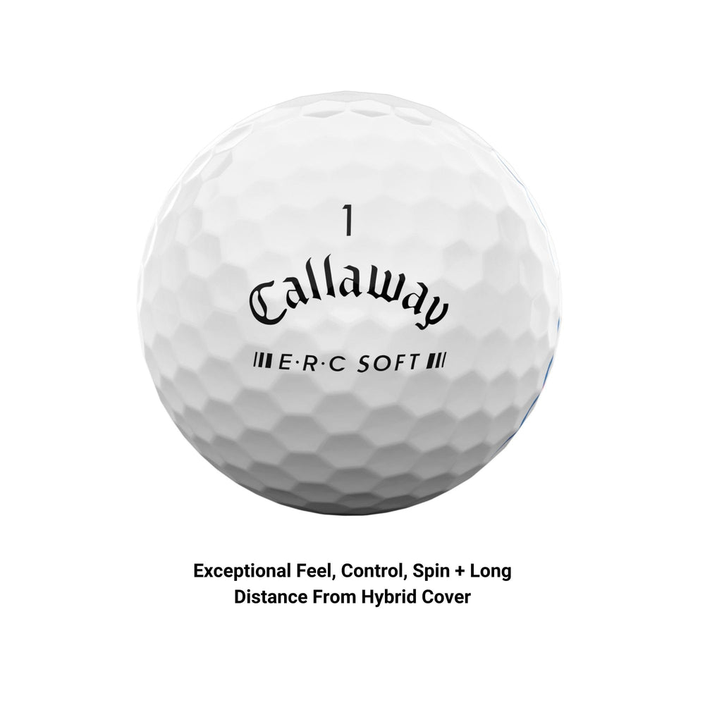 Callaway ERC Soft close-up of cover texture for improved short-game feel