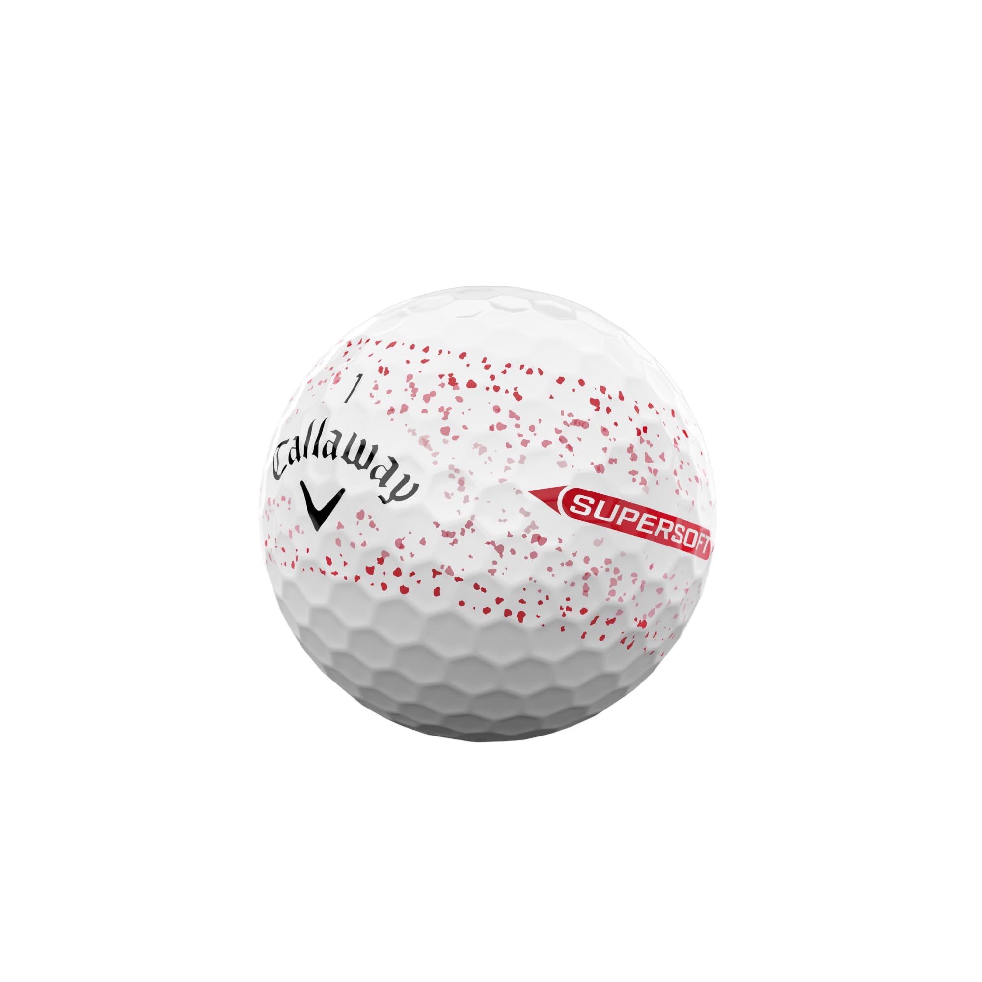 Callaway ball in flight off a driver illustrating increased distance and speed
