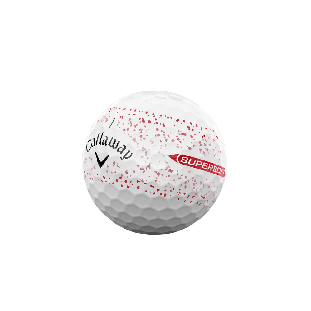 Callaway ball in flight off a driver illustrating increased distance and speed