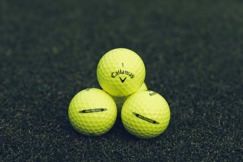 Callaway Warbird on fairway in play showing visibility and performance benefit