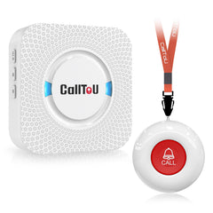 CallToU receiver front view showing controls and visible benefit of easy setup