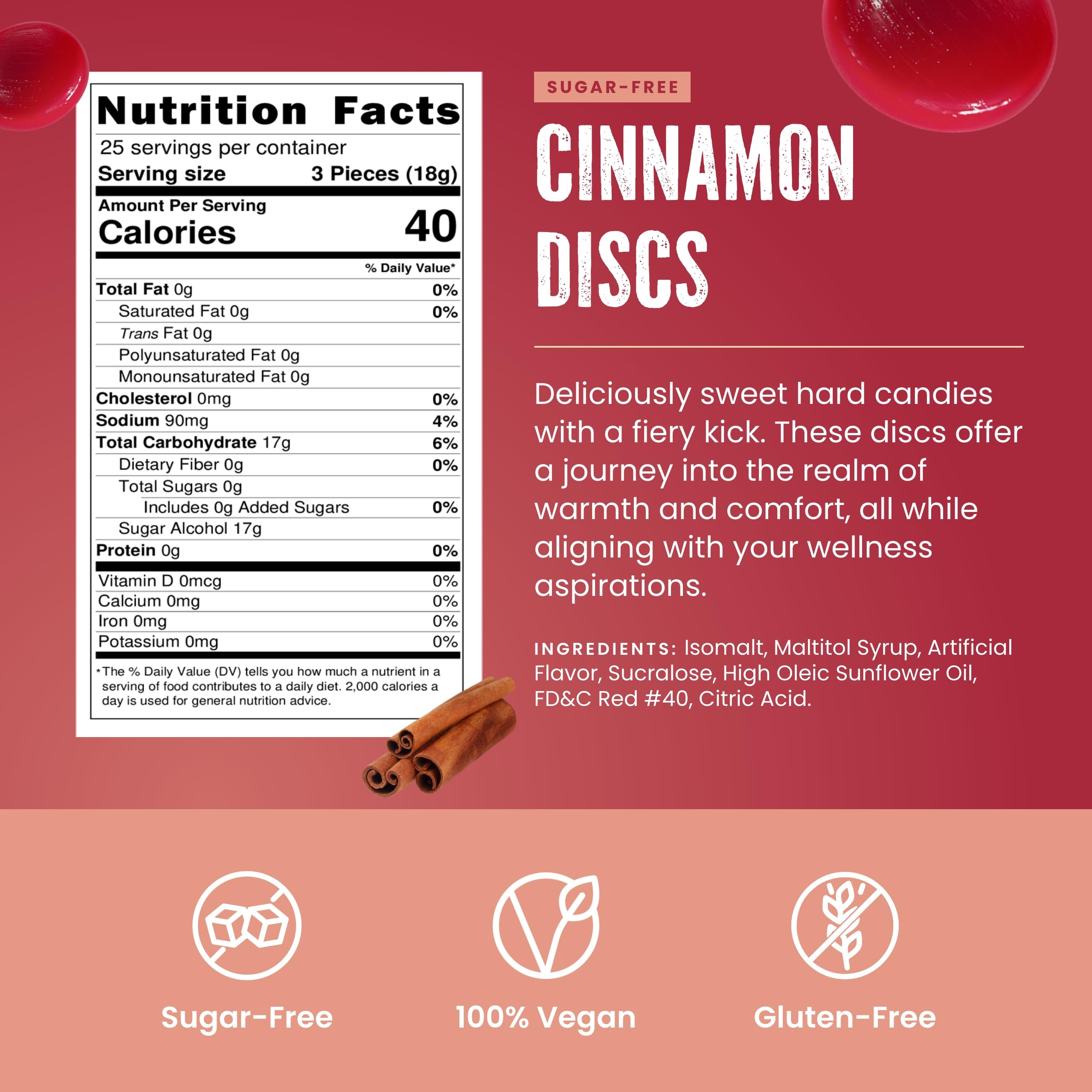 Cambie bulk pour of discs illustrating quantity and easy refilling benefit