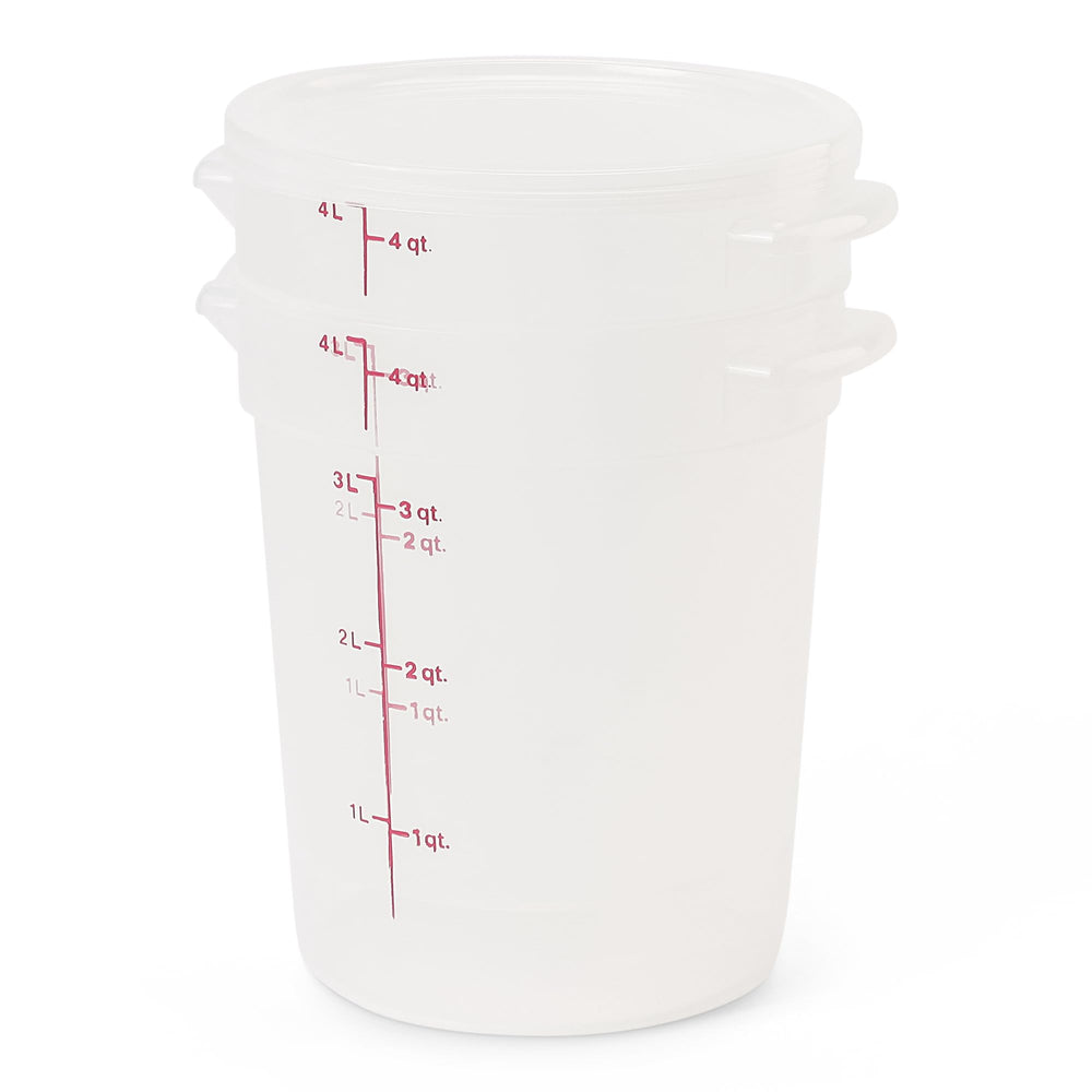 Cambro closeup lid seal detail illustrating airtight fit for freshness